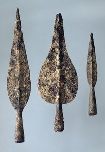 Mızrak ve Cirit Başları, MÖ 475-300 (bronz)