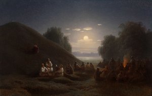 Aziz Olga serisinden Trizna by Gavril Pavlovich Kondratenko