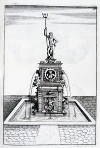 Çeşme tasarımı, 1664 by Georg Andreas Bockler