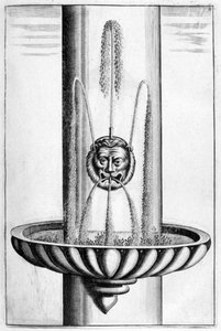 Süs çeşmesi tasarımı, 1664