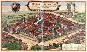 Leipzig (Lipsia), Almanya - Georg Braun