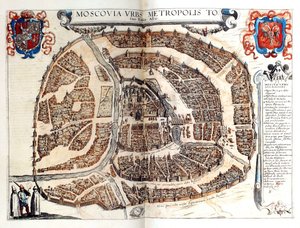 Moskova Haritası, 1572