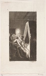 Smollett "Peregrine Turşu Etkinlikleri" için başlık skeci by Georg Christian Schule