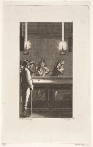 Smollett "Peregrine Turşu Etkinlikleri" için başlık skeci by Georg Christian Schule