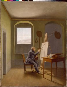 Caspar David Friedrich stüdyosunda