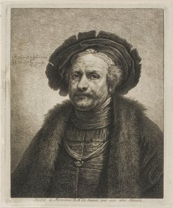 Rembrandt'ın Portresi by Georg Friedrich Schmidt