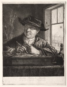 Otoportre by Georg Friedrich Schmidt