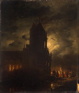 gece alayı by Georg Gillis van Haanen