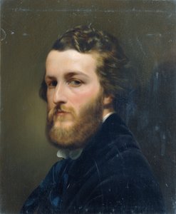 kendi kendine portre by Georg Koberwein