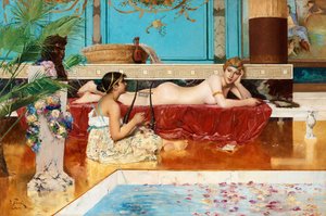 Roma Hamamları, 1882 by Georg Pauli