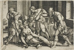 Lucretia'nın ölümü by Georg Pencz