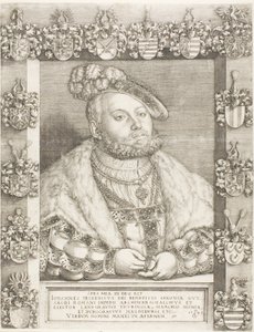 Seçmen John Frederick, Saksonya Azizi by Georg Pencz