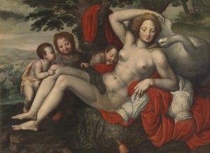 Leda ve Kuğu, 16. yüzyılın ortaları