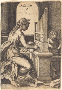 Müzik by Georg Pencz