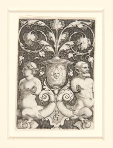 İki Figürlü Süs Vazo by Georg Pencz