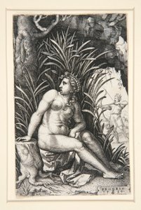 The Greek Heroines dizisinden Procris ve Cephalus by Georg Pencz