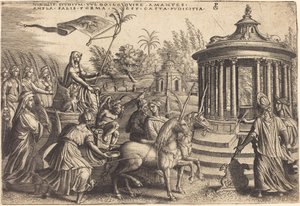 İffetin Zaferi by Georg Pencz