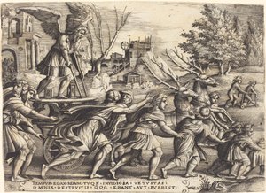 Zamanın Zaferi by Georg Pencz
