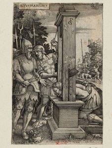 Titus Manlius, c.1535 by Georg Pencz