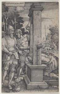 Roma Kahramanlarından Titus Manlius, 1535. by Georg Pencz