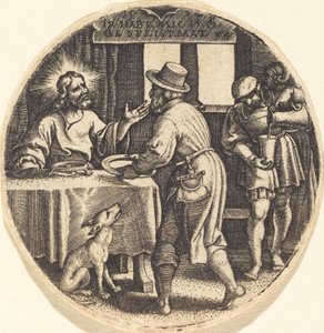 Aç beslemek için by Georg Pencz