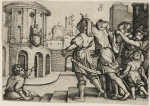 Virgil Sepette Askıya Alındı, kopyala by Georg Pencz
