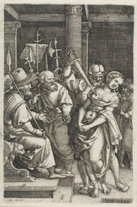 Virginius Kızını Öldürüyor by Georg Pencz