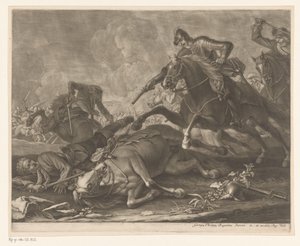 binicilik dövüşü by Georg Philipp Rugendas (I)