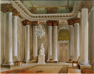 Sanssouci Sarayı antre by Georg Schöbel