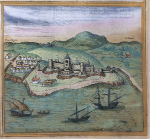 Dünya Şehirlerinden Elmina, c.1572