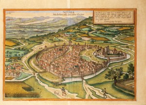 Novara, Georg Braun tarafından Dünya Şehirleri
