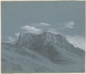 Rauschberg, c. 1800. by Georg von Dillis