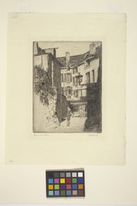 Cour De Rohan (mürekkep)