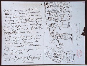 Fonds Lovenjoul E858 Ms 937 1.219 George Sand