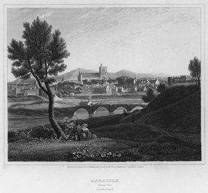 Carlisle, Genel Görünüm, Cumberland (gravür)