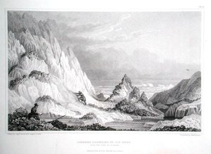 Edward Finden (1791-1857) tarafından kazınmış Sir John Franklin (1786-1847) tarafından 