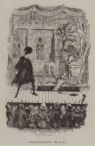 Şaşırtıcı Bir Etki (gravür) by George (after) Cruikshank
