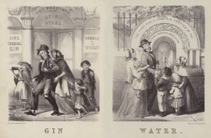 Cin ve Su (gravür) by George (after) Cruikshank