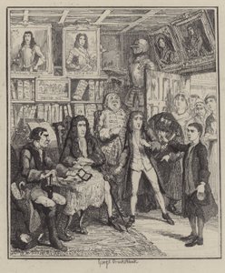 Jack Sheppard için çizim (gravür) by George (after) Cruikshank