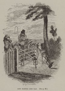 Master Like Man (gravür) by George (after) Cruikshank