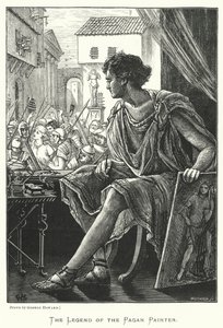 Pagan Ressamın Efsanesi (gravür) by George (after) Howard