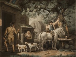 Sporcunun Dönüşü, William Ward (1766-1826) tarafından kazınmış (mezzotint)