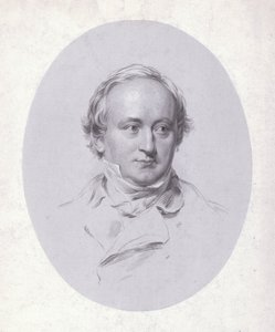 Christian Karl Josias von Bunsen, Alman diplomat ve bilim adamı (gravür) by George (after) Richmond