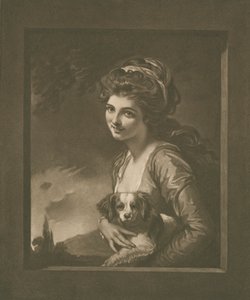 "Doğa" olarak Lady Hamilton (lito)