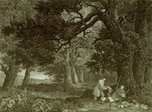 A Çekimden Sonra Durma, Plaka 4 (gravür)