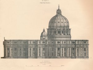 St. Peters - kuzey kanat yüksekliği, 1889. by George Aikman