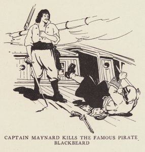 Kaptan Maynard, ünlü korsan Karasakal