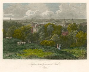 ಕೆಂಟ್ ಟರ್ಕ್‌ನ ಗ್ರೀನ್‌ವಿಚ್ ಪಾರ್ಕ್‌ನಿಂದ ಲಂಡನ್