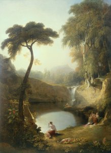 Narcissus ve Echo (yağ)
