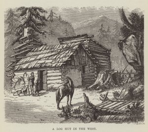 Batıda Bir Günlük Kulübe by George Augustus Sala